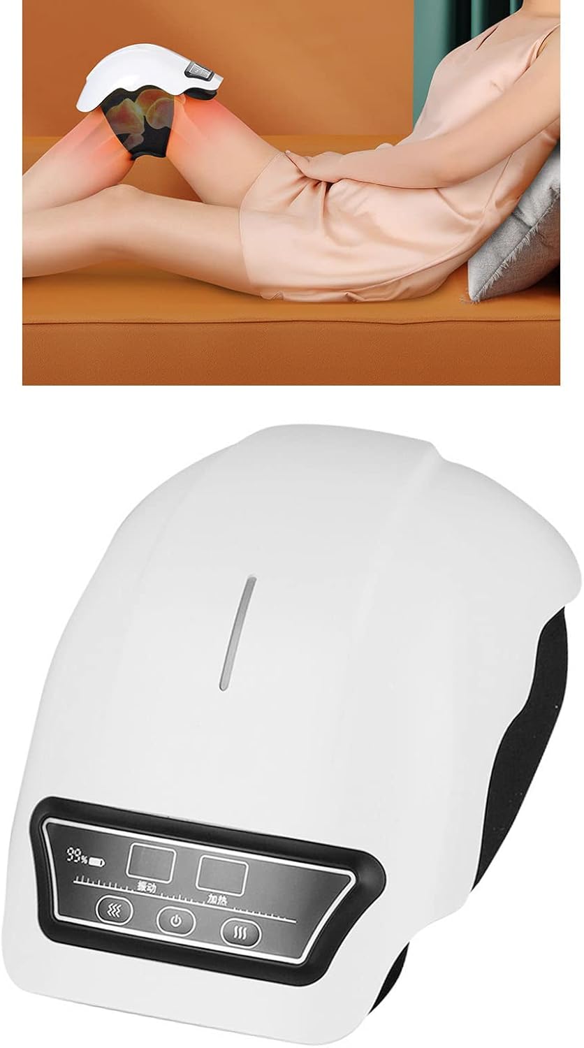 Electric Heated Knee Massager for Pain Relief and Recovery
