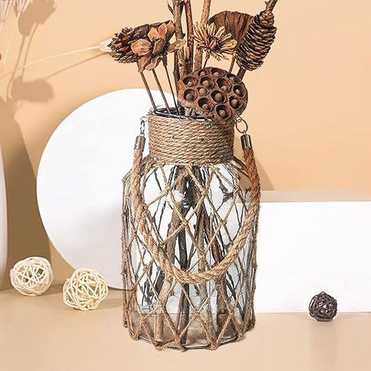 Honeyhouse Rustic Hanging Mason Jar Light Décor for Home