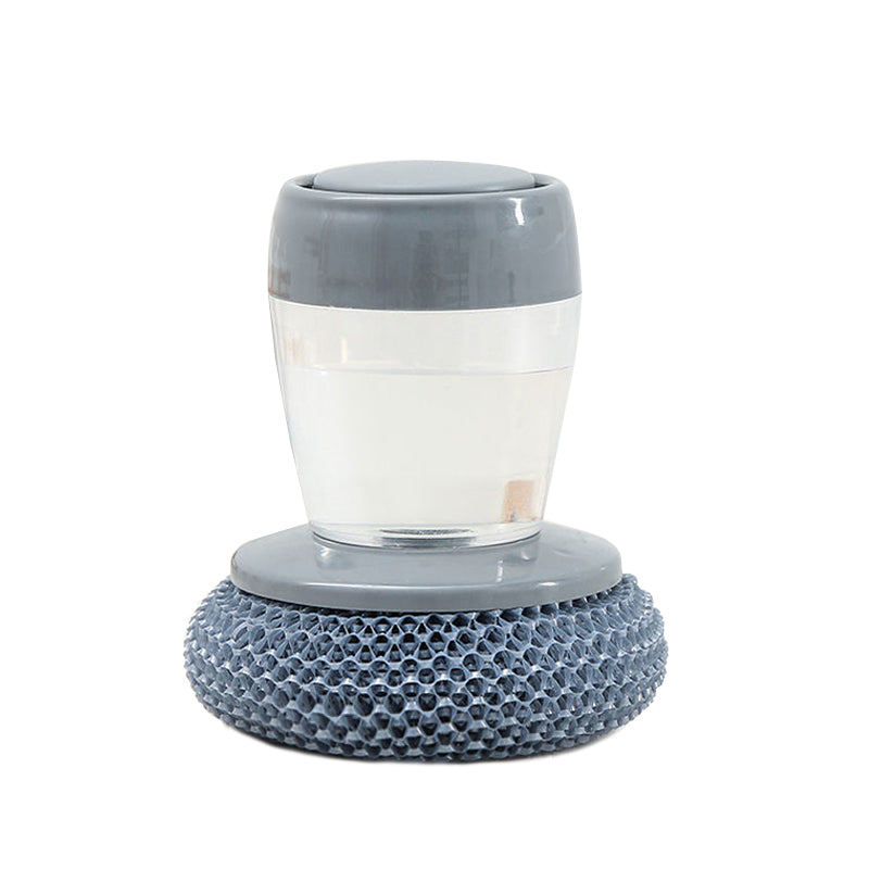 Liquid-Adding Pot Washing Brush