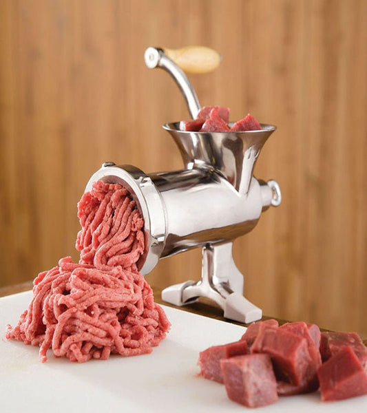 Heavy Duty Steel Meat Grinder for Home and Kitchen Use